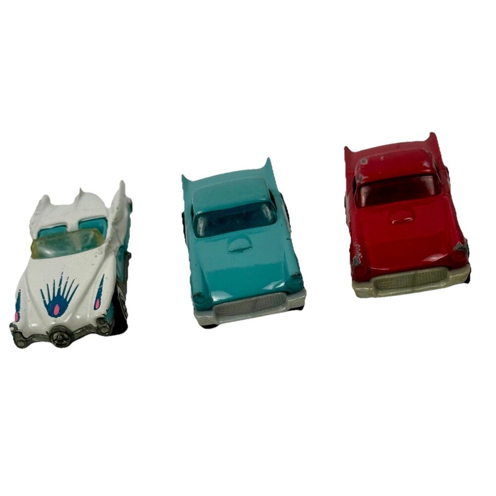 Hot Wheels LOT 3 Studebaker 1991 Swingfire 1977 Ford 57 Thunderbird Diecast Car